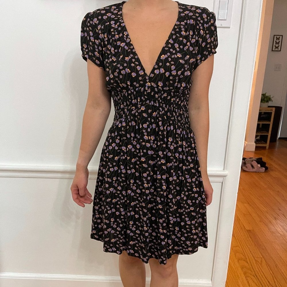 Free People purple flower dress